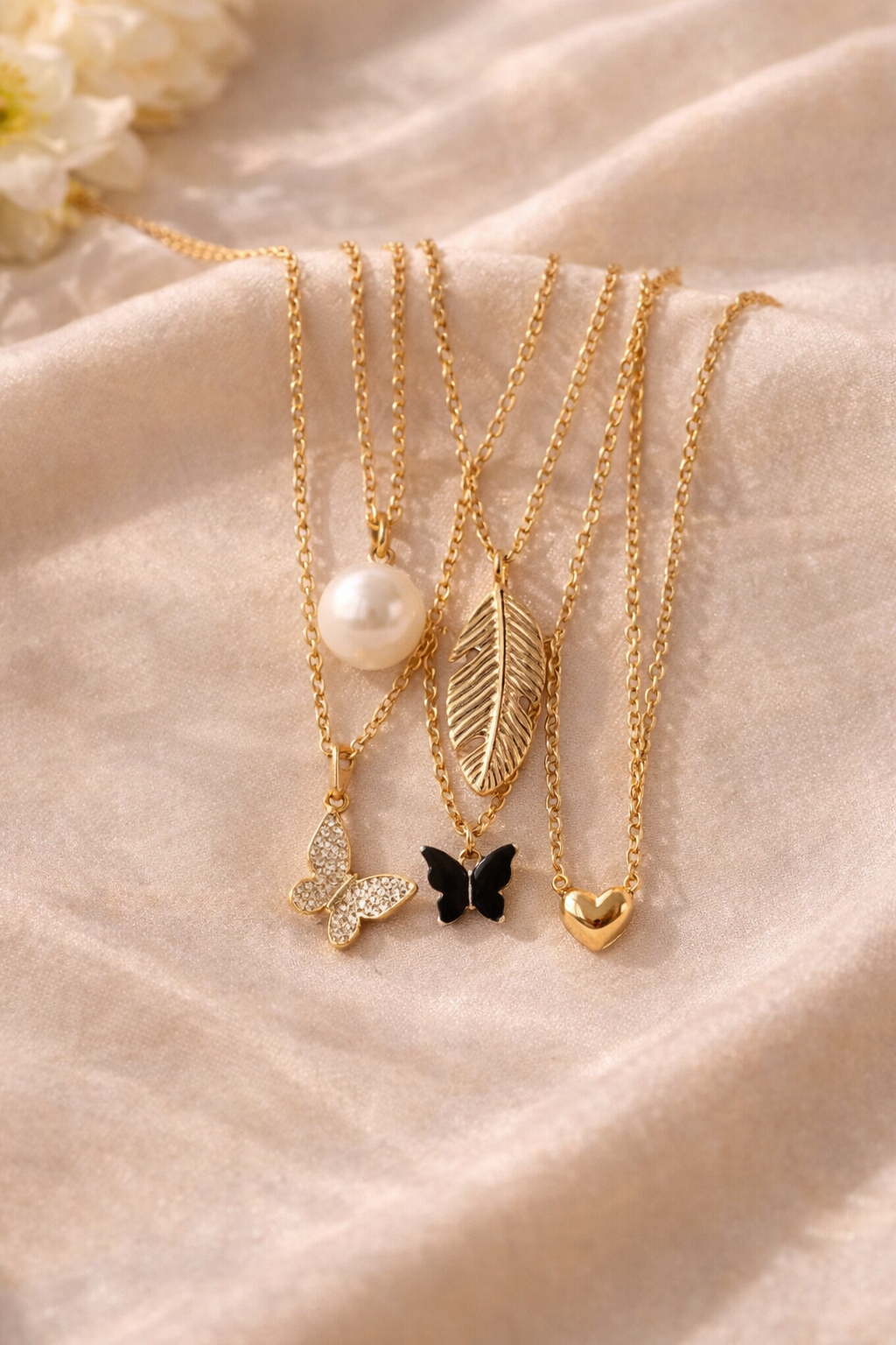 Combo Necklace & Pendant Set (Pack of 5)