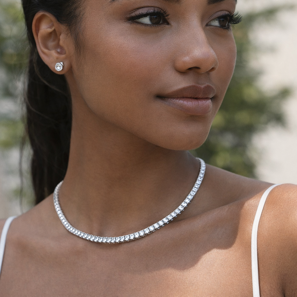 Diamond Tennis Necklace