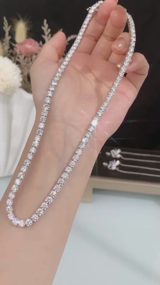 Diamond Tennis Necklace